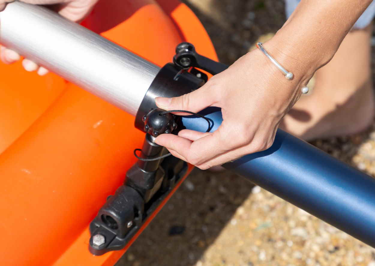 TEMO Tutorial: Changing the oarlock string - TEMO