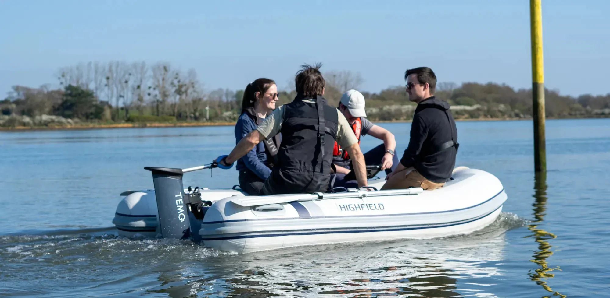 TEMO·1000 electric outboard motor range - TEMO