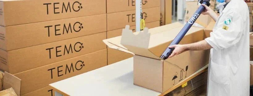 TEMO manufacturing process: packaging - TEMO
