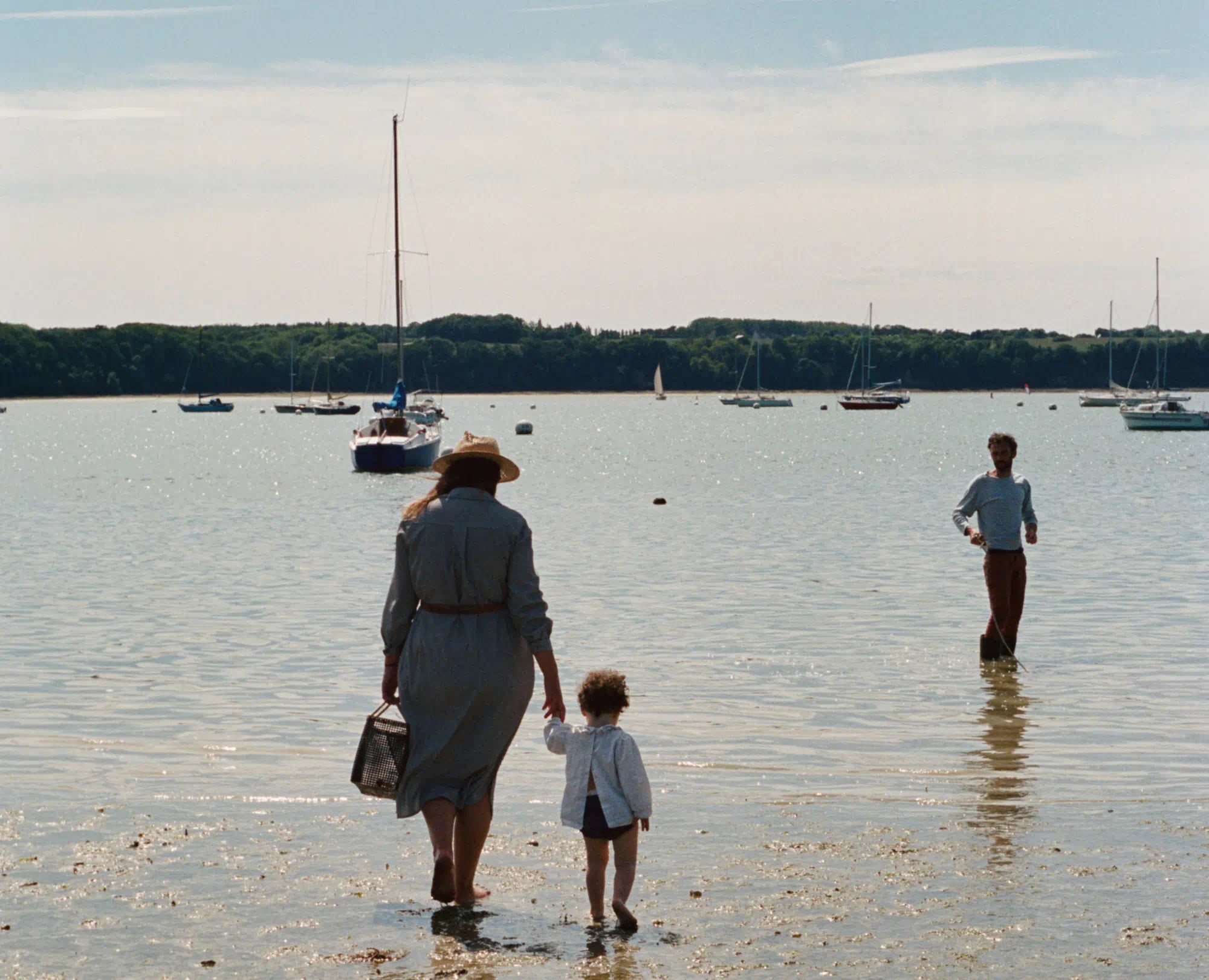 Famille sur la plage