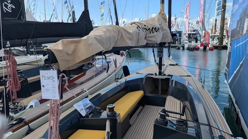 Tofinou-7.9 powered with a TEMO electric motor