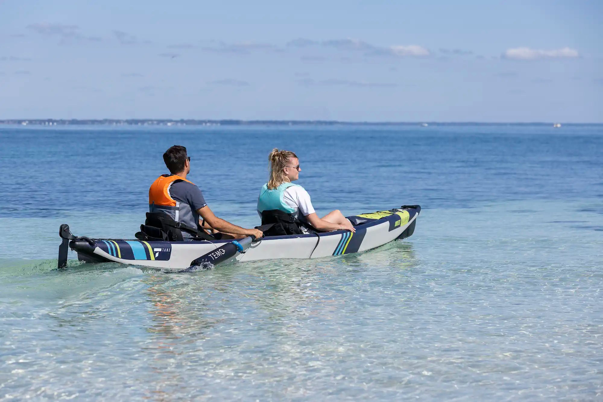 Moteur électrique TEMO·450 utilisé sur un kayak