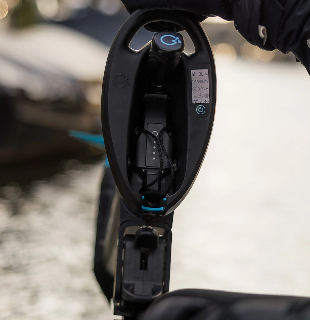 Zoom sur le capot écran du moteur TEMO·1000