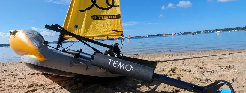 TEMO x Tiwal : un support TEMO·450 sur votre voilier gonflable - TEMO