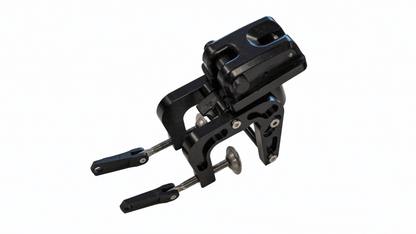 Blocage de la direction du moteur TEMO·1000 par le support moteur. 