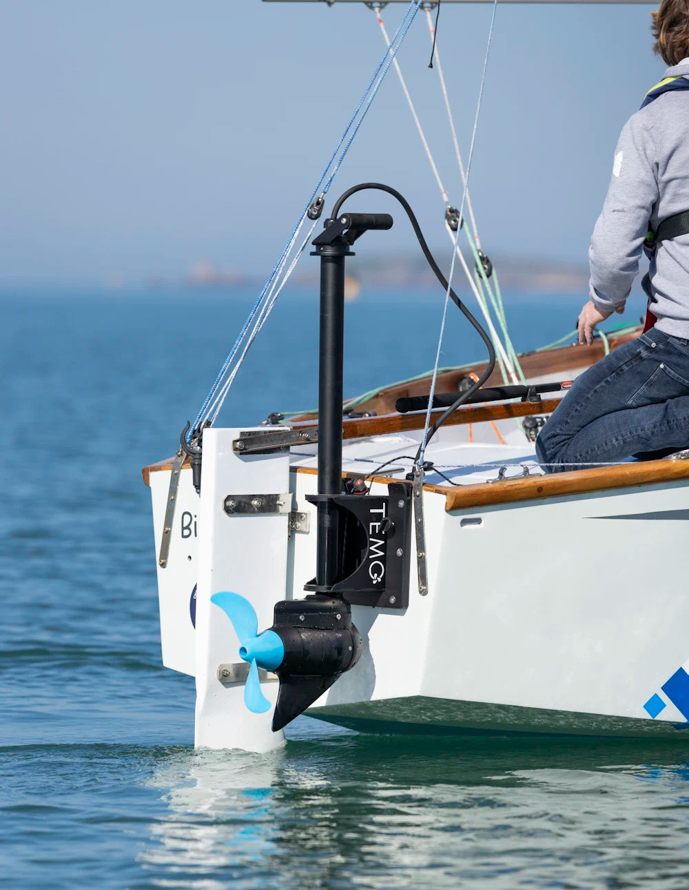 OUTPOD·1000 position relevé lors de l'utilisation à la voile