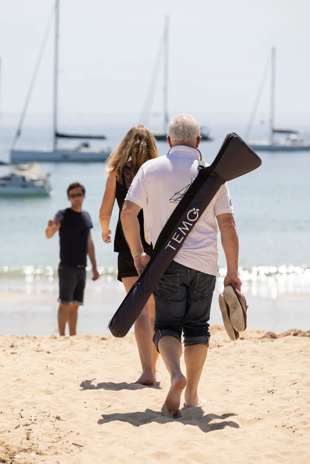 Sac de transport utilisé en bandoulière pour le transporter le moteur TEMO·450.
