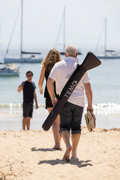 Sac de transport utilisé en bandoulière pour le transporter le moteur TEMO·450.
