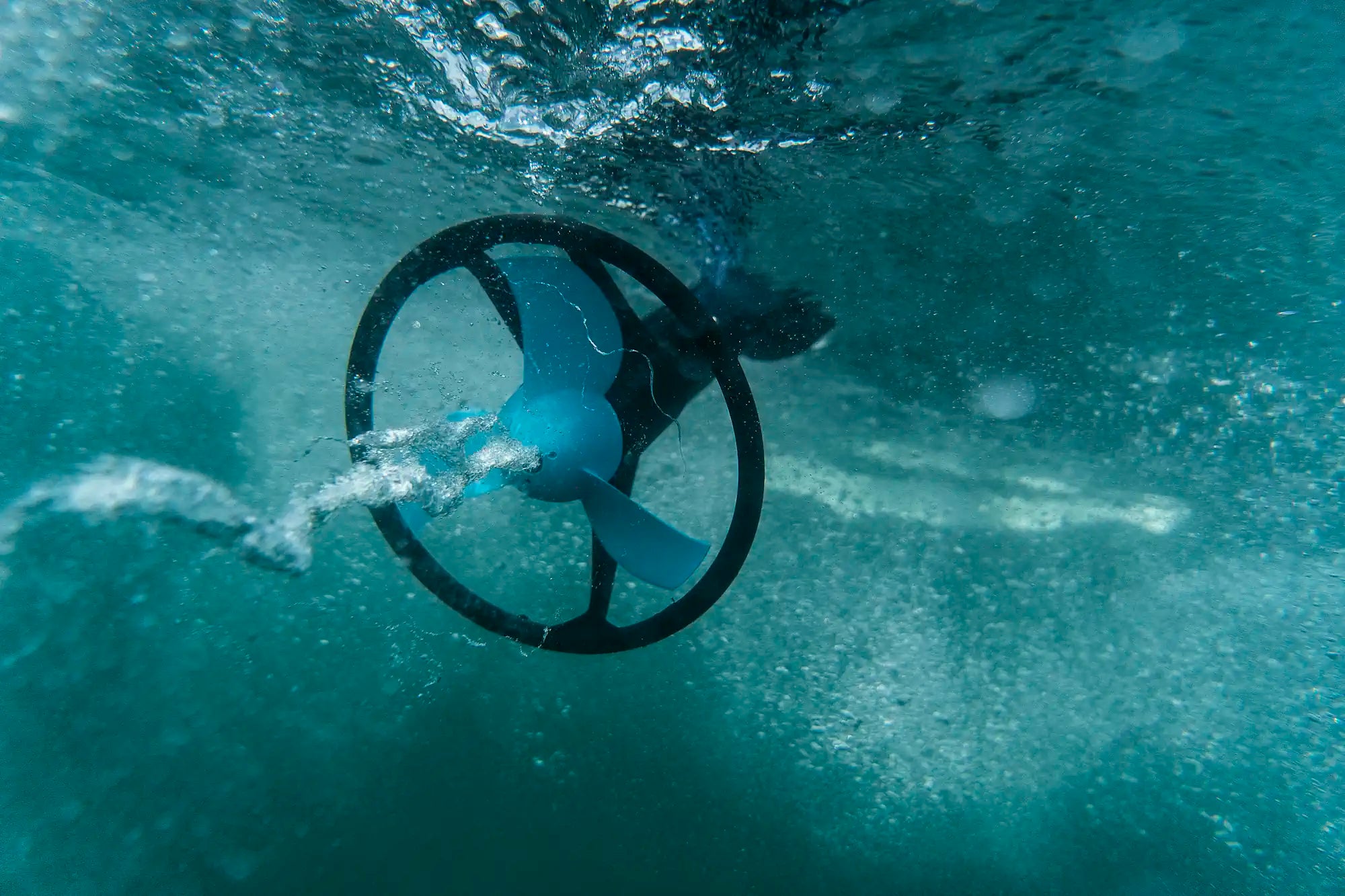 TEMO·450 sous l'eau puissance